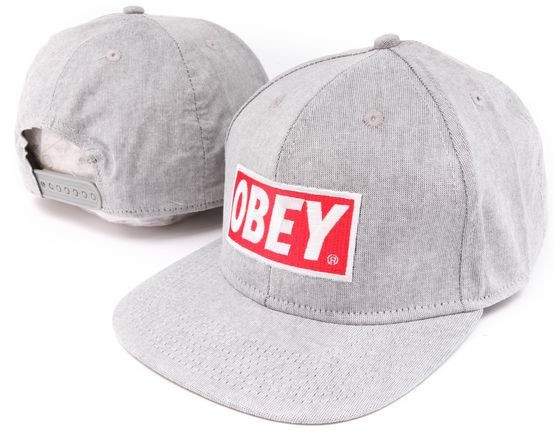 OBEY Snapback Hat JT 1